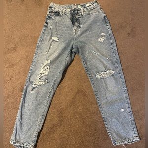 H&M vintage straight leg mom jeans